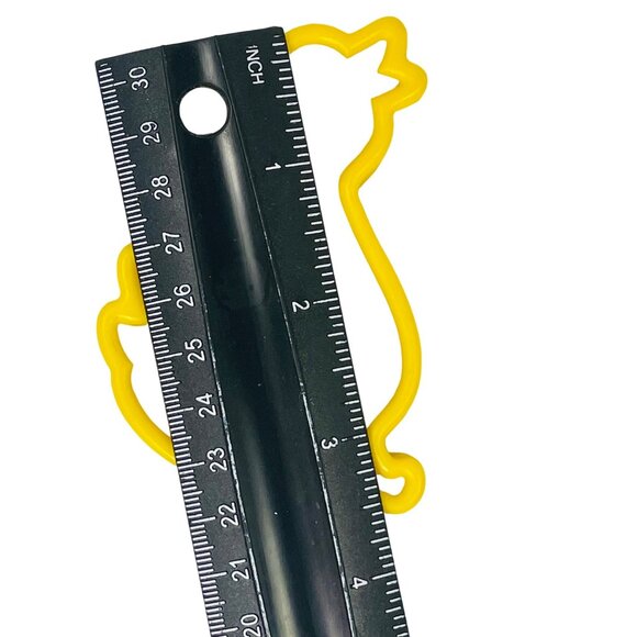 Duck Shaped Yellow Plastic Cookie Cutter For Baking & Crafting Vintage - Picture 3 of 4